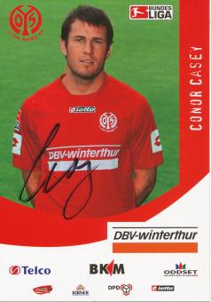 Conor Casey  2005/2006  FSV Mainz 05  Fußball Autogrammkarte original signiert 