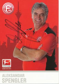 Aleksandar Spengler  2012/2013  Fortuna Düsseldorf  Fußball Autogrammkarte original signiert 