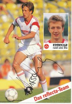 Reiner Wirsching  1989/1990  FC Nürnberg  Fußball Autogrammkarte original signiert 