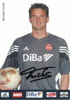 Michael Fuchs  2003/2004  FC Nürnberg  Fußball Autogrammkarte original signiert 