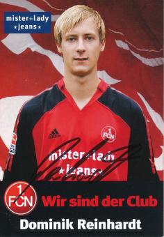 Dominik Reinhardt  2005/2006  FC Nürnberg  Fußball Autogrammkarte original signiert 