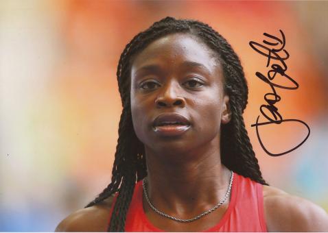 Jeneba Tarmoh USA  4 x 100m  WM 2013 Leichtathletik Foto original signiert 
