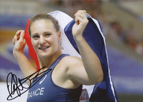 Melina Robert Michon  Frankreich Diskus  2.WM 2013 Leichtathletik Foto original signiert 