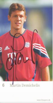 Martin Demichelis  2003/2004  FC Bayern München Fußball Autogrammkarte original signiert 