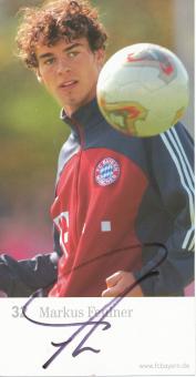 Markus Feulner  2002/2003  FC Bayern München Fußball Autogrammkarte original signiert 