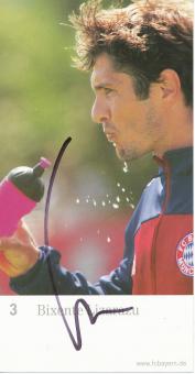 Bixente Lizarazu  2002/2003  FC Bayern München Fußball Autogrammkarte original signiert 