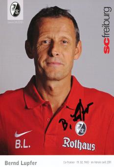 Bernd Lupfer   SC Freiburg Frauen Fußball Autogrammkarte original signiert 