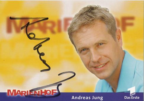 Andreas Jung  Marienhof  TV Serien Autogrammkarte original signiert 