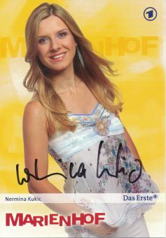 Nermina Kukic  Marienhof  TV Serien Autogrammkarte original signiert 