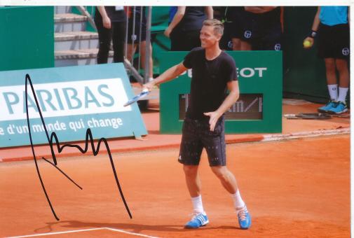 Tomas Berdych  Tschechien  Tennis Autogramm Foto original signiert 