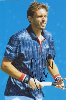 Nicolas Mahut  Frankreich  Tennis Autogramm Foto original signiert 