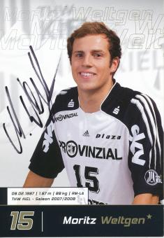 Moritz Weltgen  2007/08  THW Kiel Handball Autogrammkarte original signiert 