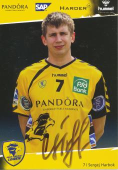 Sergej Harbok  Rhein Neckar Löwen Handball Autogrammkarte original signiert 