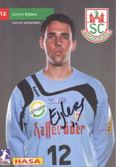 Gerrit Eijlers  2010/11  SC Magdeburg Handball Autogrammkarte original signiert 