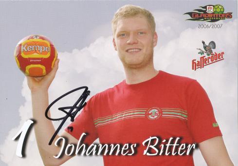 Johannes Bitter  2006/07  SC Magdeburg Handball Autogrammkarte original signiert 