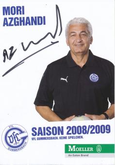 Mori Azghandi  2008/09  VFL Gummersbach  Handball Autogrammkarte original signiert 