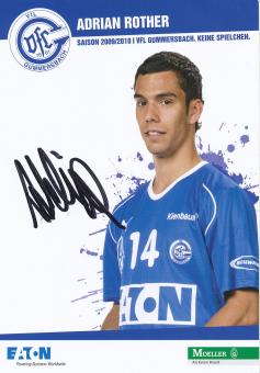Adrian Rother  2009/10  VFL Gummersbach  Handball Autogrammkarte original signiert 