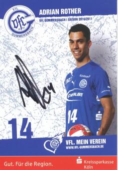 Adrian Rother  2010/11  VFL Gummersbach  Handball Autogrammkarte original signiert 