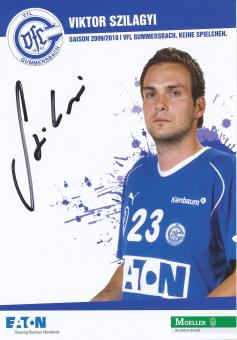 Viktor Szilagyi  2009/10  VFL Gummersbach  Handball Autogrammkarte original signiert 