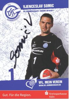 Vjenceslav Somic  2010/11   VFL Gummersbach  Handball Autogrammkarte original signiert 