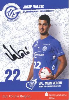 Josip Valcic  2010/11   VFL Gummersbach  Handball Autogrammkarte original signiert 