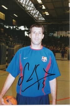 Xavier O`Callaghan  FC Barcelona  Handball Autogramm Foto original signiert 