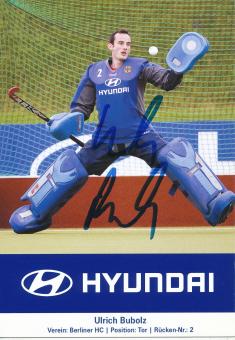 Ulrich Bubolz  Hockey  Autogrammkarte  original signiert 