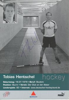 Tobias Hentschel  Hockey  Autogrammkarte  original signiert 