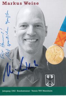 Markus Weise  Hockey  Autogrammkarte  original signiert 
