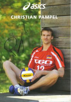 Christian Pampel  Volleyball  Autogrammkarte  original signiert 