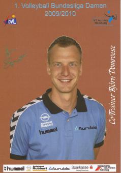 Björn Domroese  VT Aurubis Hamburg  Volleyball  Autogrammkarte  original signiert 