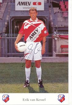 Erik van Kessel  FC Utrecht  Fußball Autogrammkarte  original signiert 