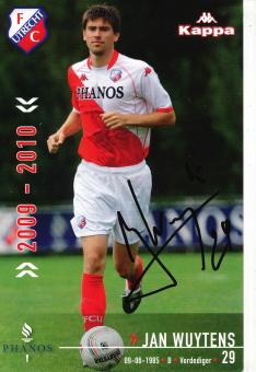 Jan Wuytens  FC Utrecht  Fußball Autogrammkarte  original signiert 