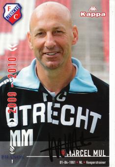Marcel Mul  FC Utrecht  Fußball Autogrammkarte  original signiert 