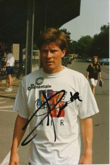 Stefan Reuter  Borussia Dortmund  Fußball Autogramm Foto original signiert 
