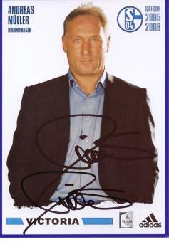 Andreas Müller  FC Schalke 04  Fußball Autogramm Foto original signiert 