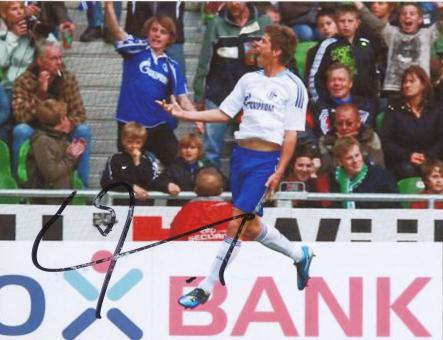 Klaas Jan Huntelaar  FC Schalke 04  Fußball Autogramm Foto original signiert 
