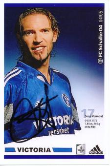 Sven Vermant  FC Schalke 04  Fußball Autogramm Foto original signiert 