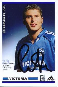 Fabian Lamotte  FC Schalke 04  Fußball Autogramm Foto original signiert 