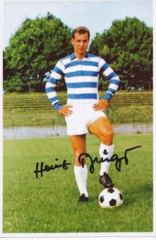 Heinz Pflüger  MSV Duisburg  Fußball Autogramm Foto original signiert 