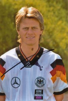 Christian Wörns  DFB  Nationalteam Fußball Autogramm Foto original signiert 