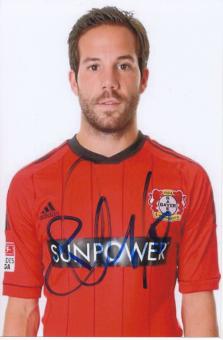 Gonzalo Castro  Bayer 04 Leverkusen Fußball Autogramm Foto original signiert 