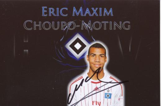 Eric Maxim Choupo Moting  Hamburger SV  Fußball Autogramm Foto original signiert 