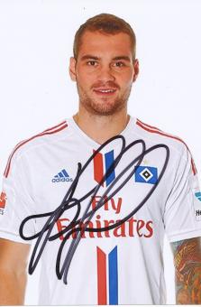 Michael Lasogga  Hamburger SV  Fußball Autogramm Foto original signiert 