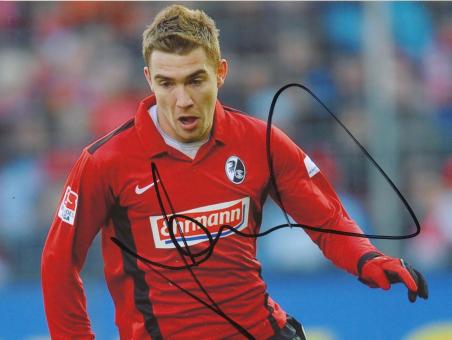 Erik Jendrisek  SC Freiburg  Fußball Autogramm Foto original signiert 