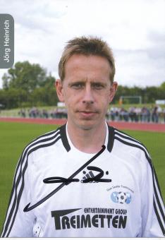 Jörg Heinrich   Uwe Seeler Traditionself  Fußball Autogrammkarte original signiert 