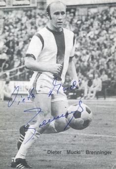 Dieter Brenninger  Fußball Autogrammkarte original signiert 