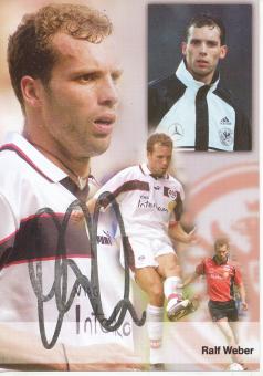 Ralf Weber  Fußball Autogrammkarte  original signiert 