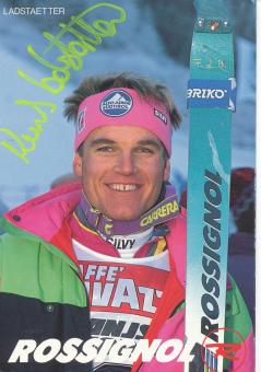 Kurt Ladstätter   Ski Alpin Autogrammkarte original signiert 
