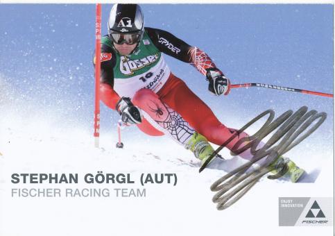 Stephan Görgl  AUT   Ski Alpin Autogrammkarte original signiert 
